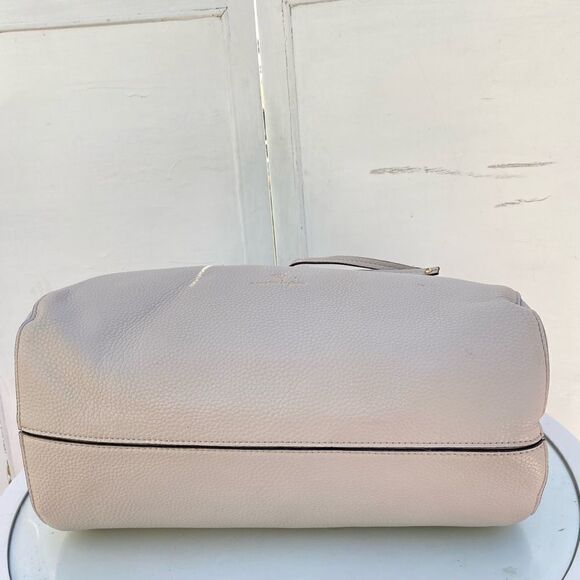 **** Nanette Lepore Size Medium Beige Handbag (DD006) - Picture 9 of 15